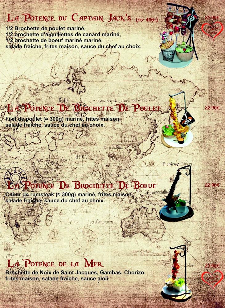 Captain Jack's - Menu Image 1