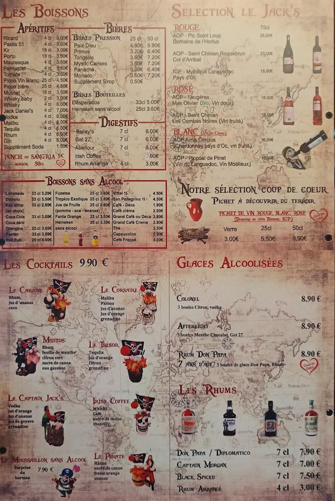 Captain Jack's - Menu Image 3